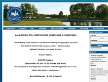 Tablet Screenshot of gripsholmsgk.se